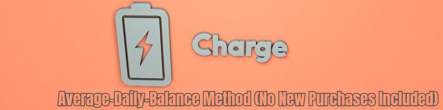 Section 7-3: Average-Daily-Balance Method (No New Purchases Included) Banner